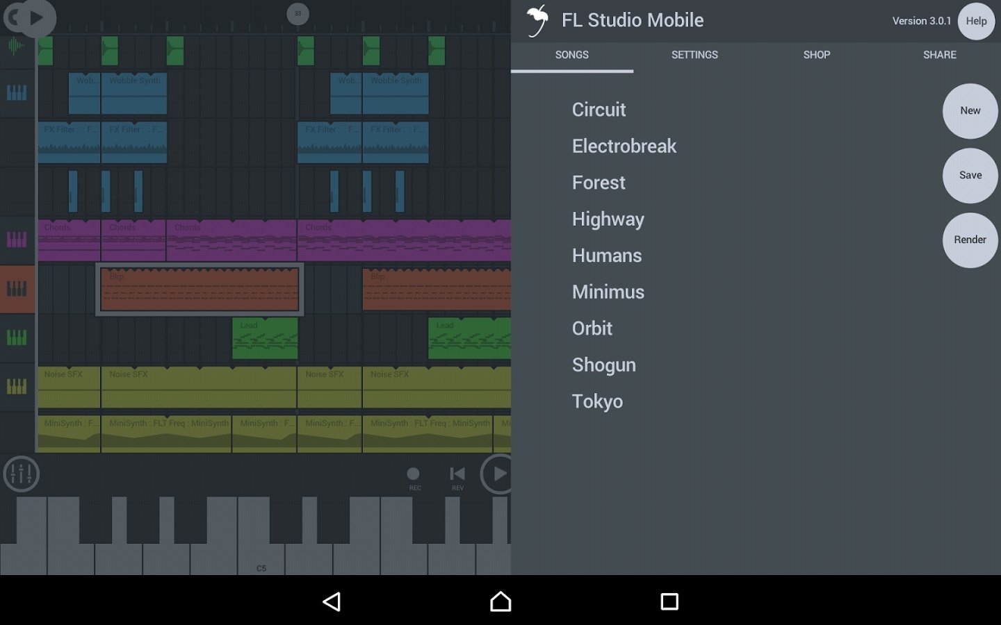 fl studio mobile old version apk