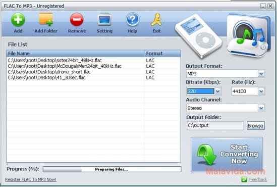 convert flac to mp3 mac os x