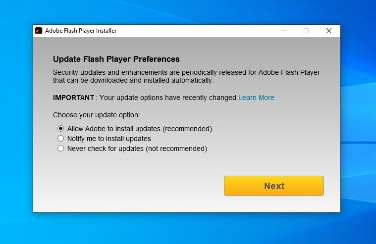 Adobe flash player chrome