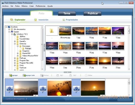 animated photo slideshow software free download