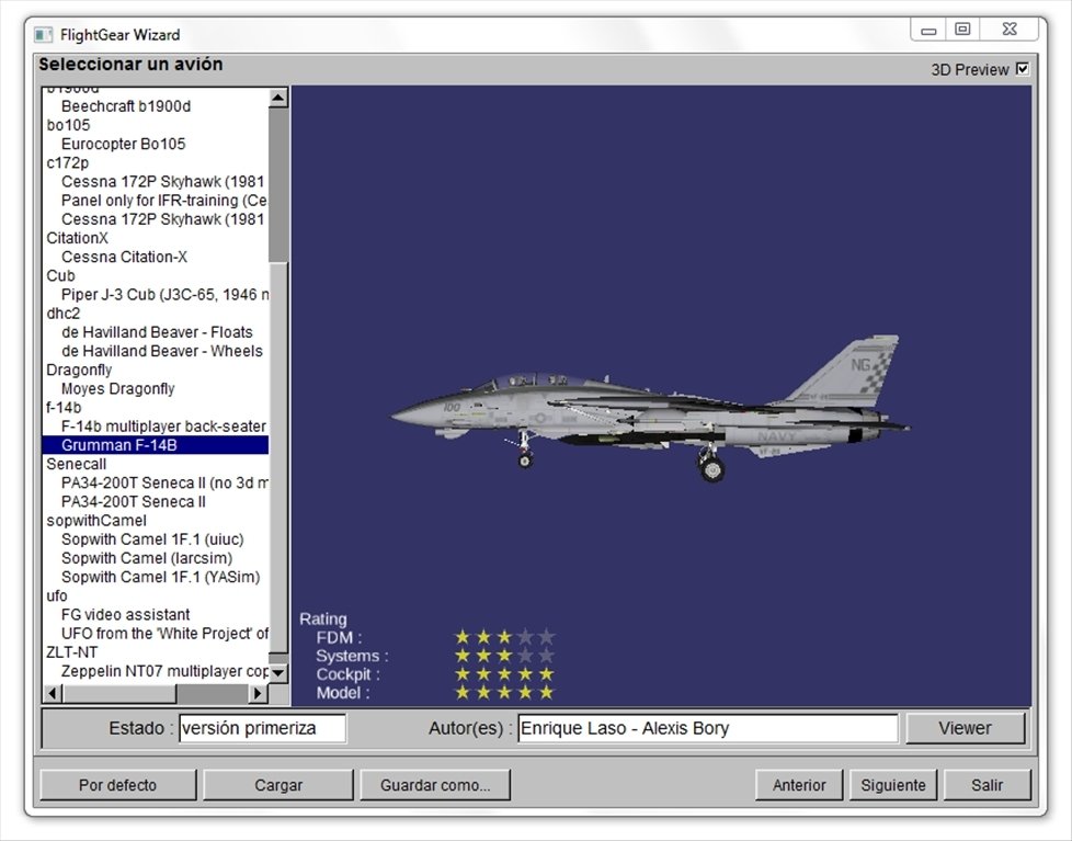 flightgear shortcuts