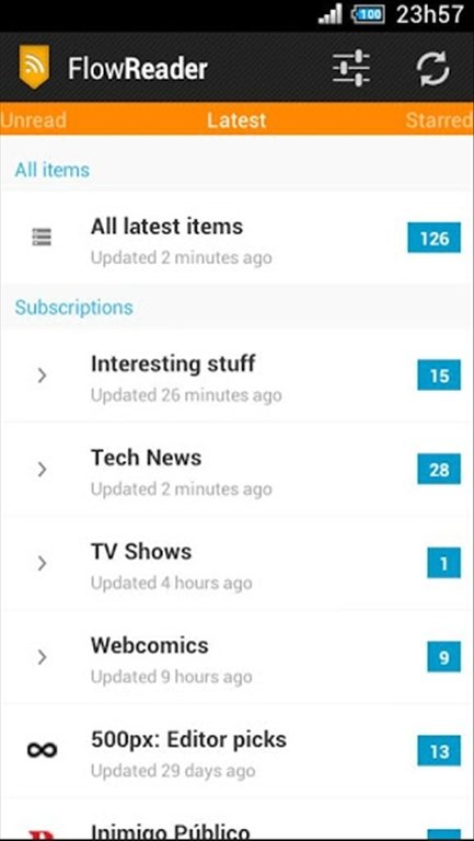 Flow Reader Android 