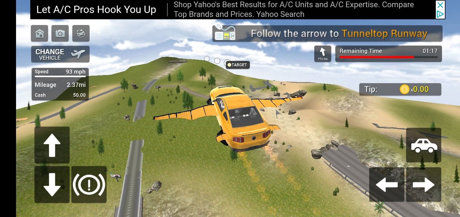 free for mac instal Flying Car Racing Simulator
