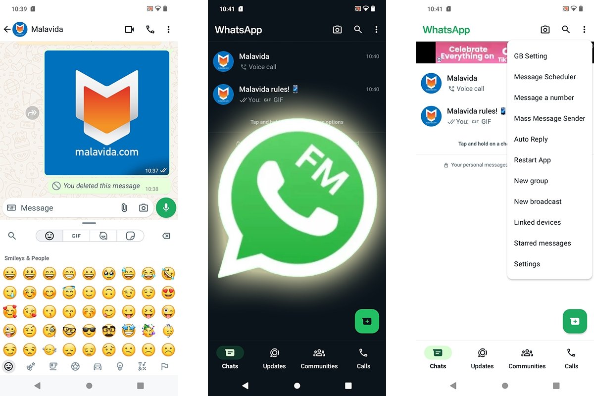 FM WhatsApp v24.10.80 - Скачать для Android APK бесплатно