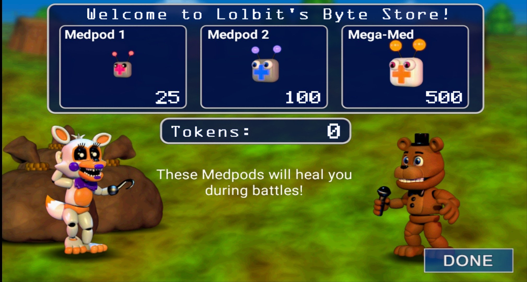FNaF World Redacted Free Download - FNAF WORLD