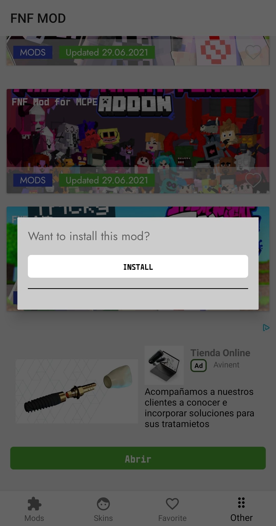 FNF Mod for Minecraft for Android - Free App Download