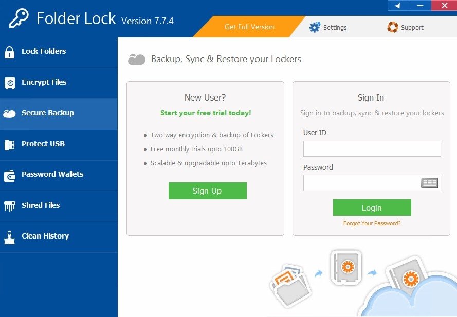 folder lock version 7.8.1 serial key