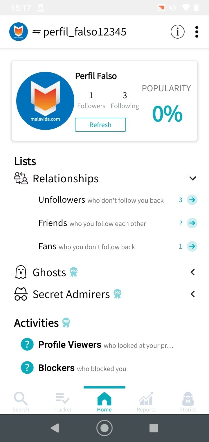 Download do APK de Reportly+ - Followers Tracker para Android