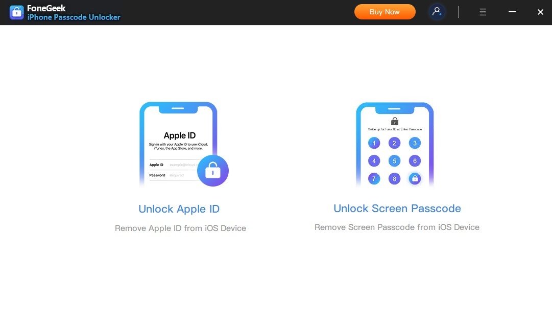 Download Free FoneGeek iPhone Passcode Unlocker 1.0.0.1