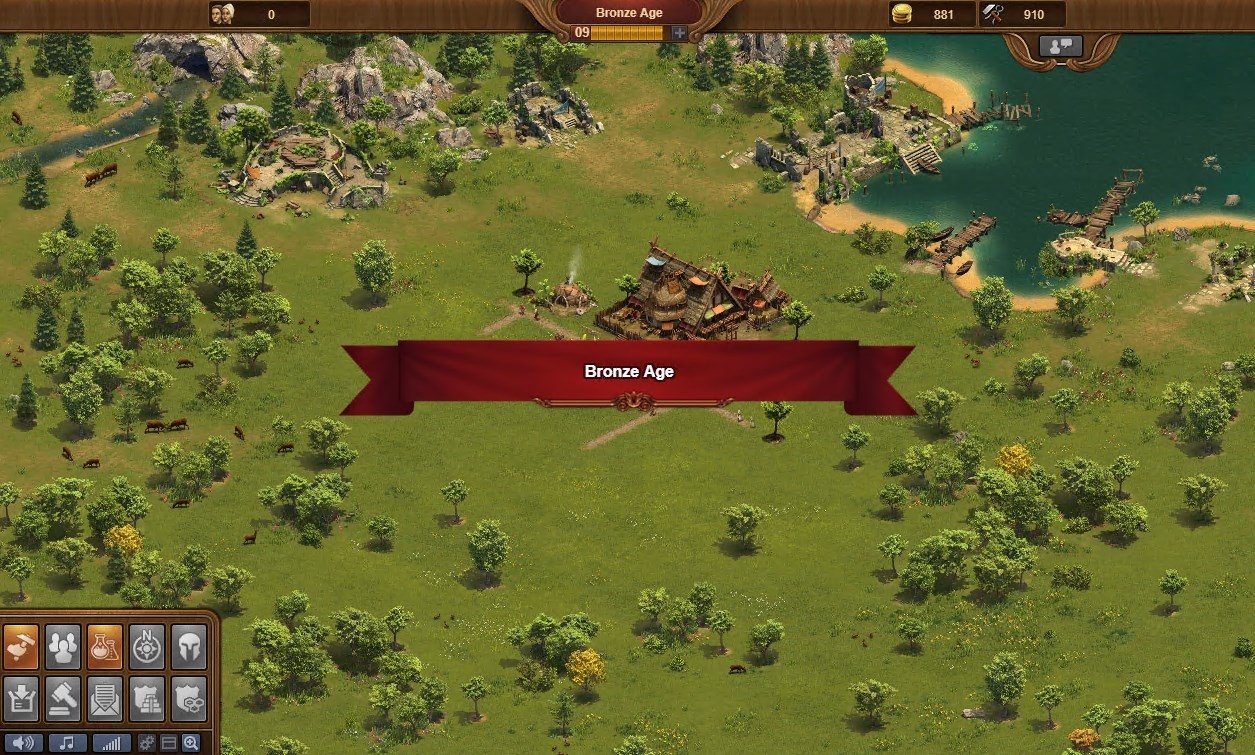 forge of empires requirements to advance to space age mars