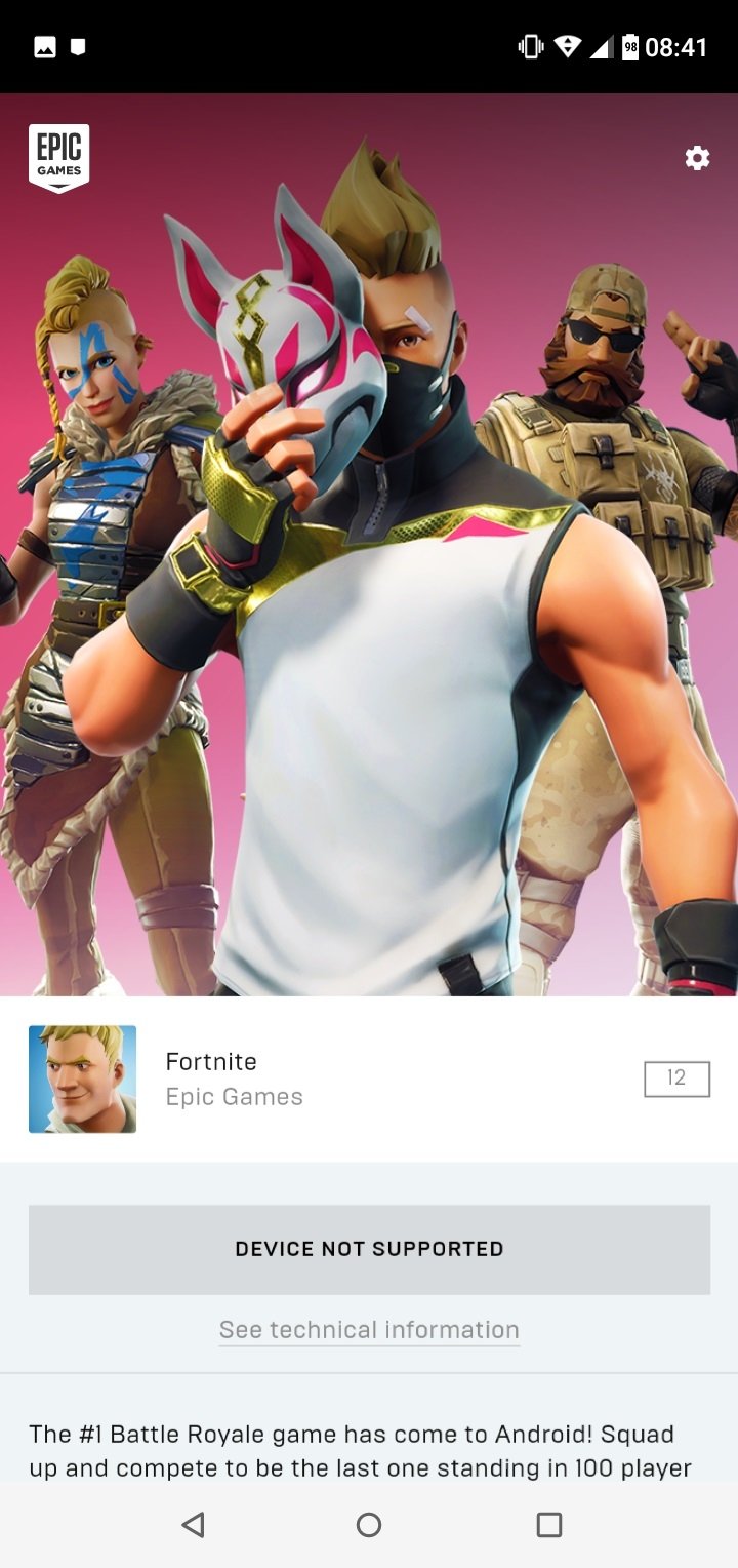 fortnite direct downlaod link for android
