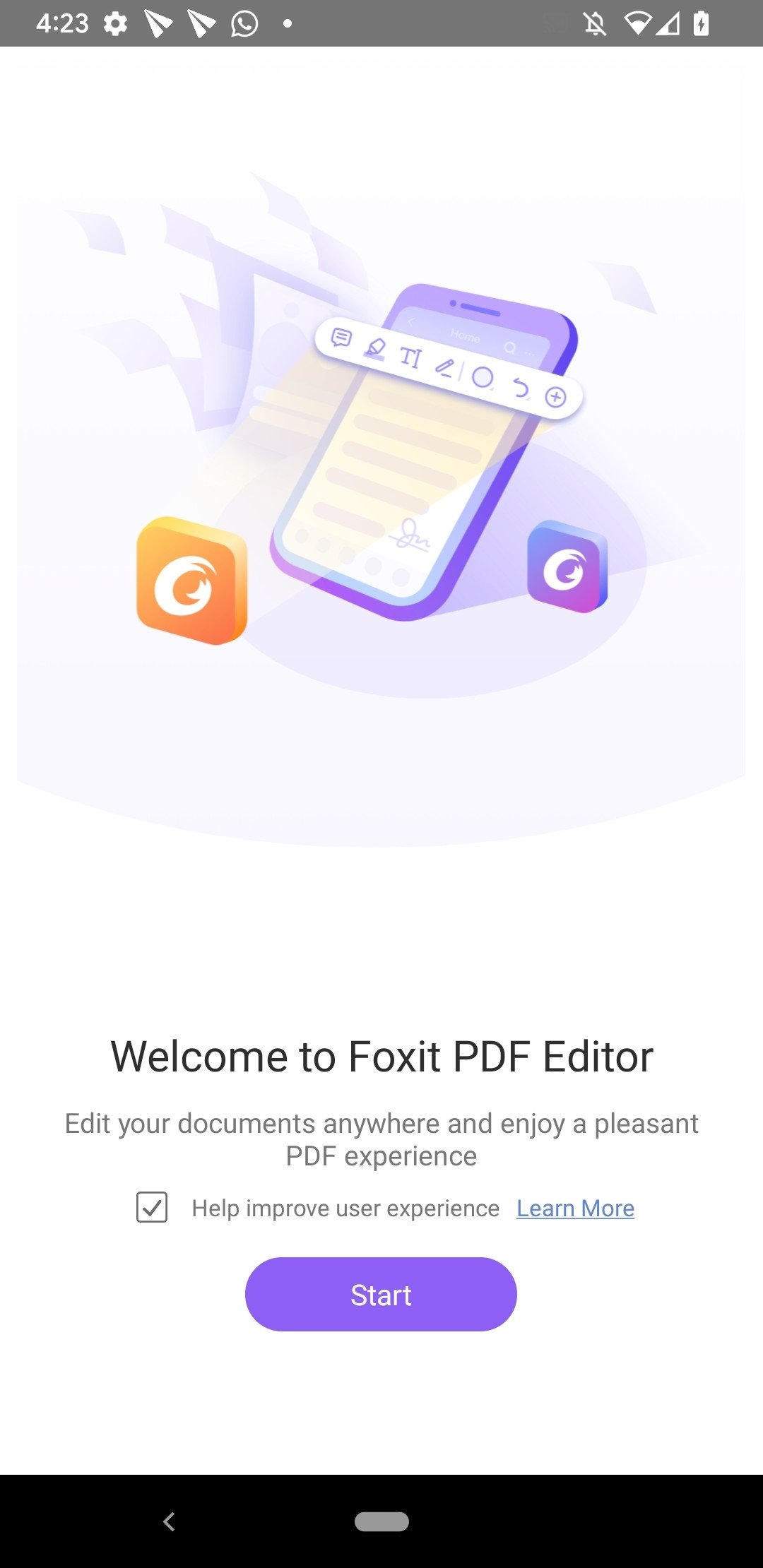 foxit reader old version apk