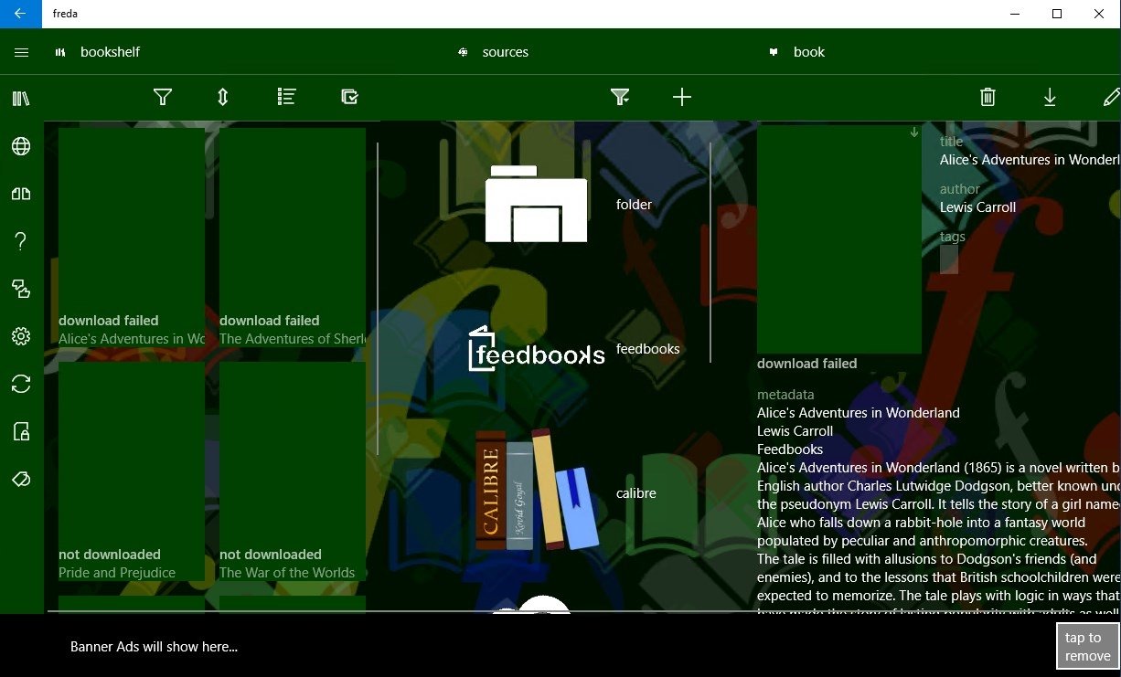 Freda ePub eBook Reader 4.40.5.0 - Скачать на ПК бесплатно