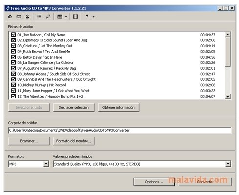 Free Audio CD To MP3 1.3 - Download for PC Free