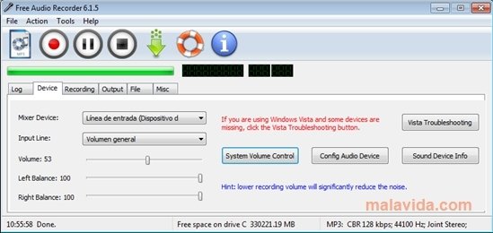 downloading AD Sound Recorder 6.1