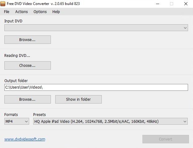 Free DVD Video Converter 1.1 Download for PC Free