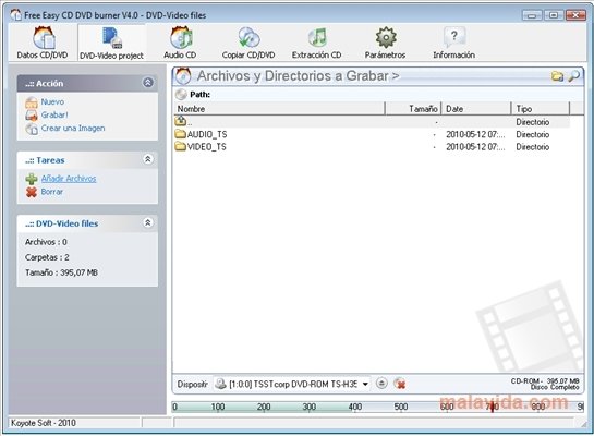 Free Easy CD DVD Burner 5.1 Download for PC Free