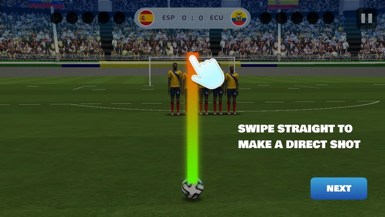 Football Strike - FreeKick Soccer game play on Friv2Online