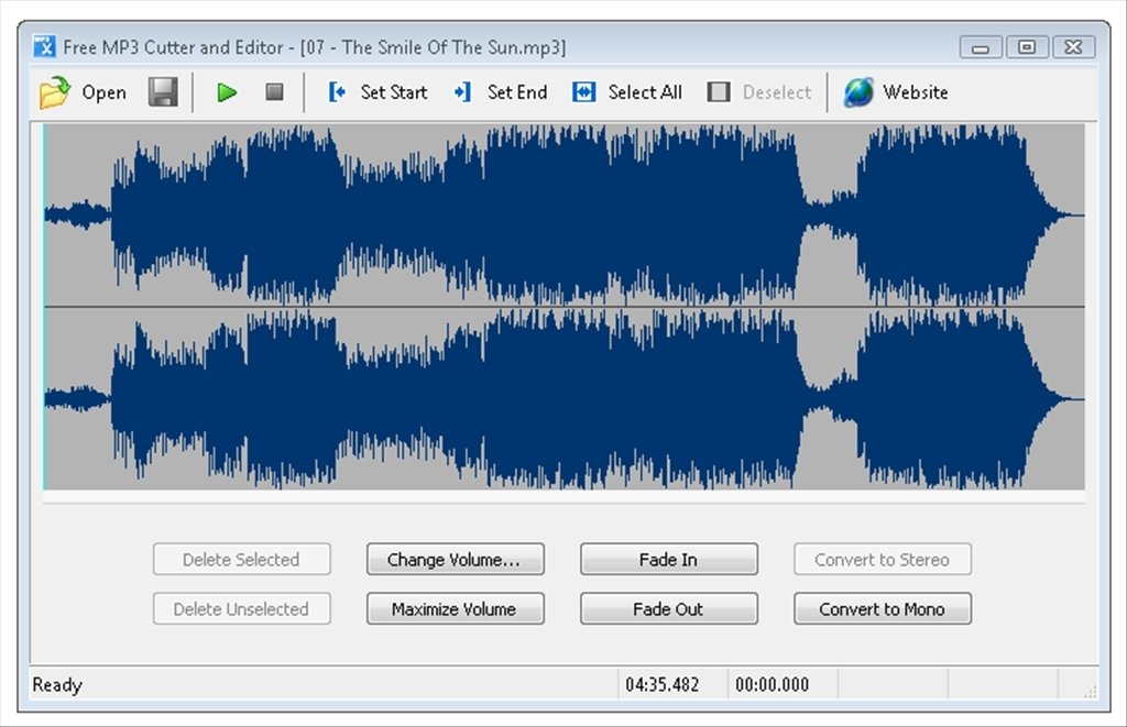 free mp3 cutter and editor for mac