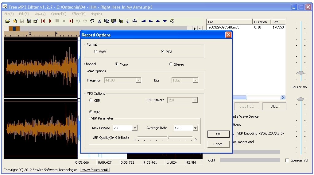 edit mp3 file details