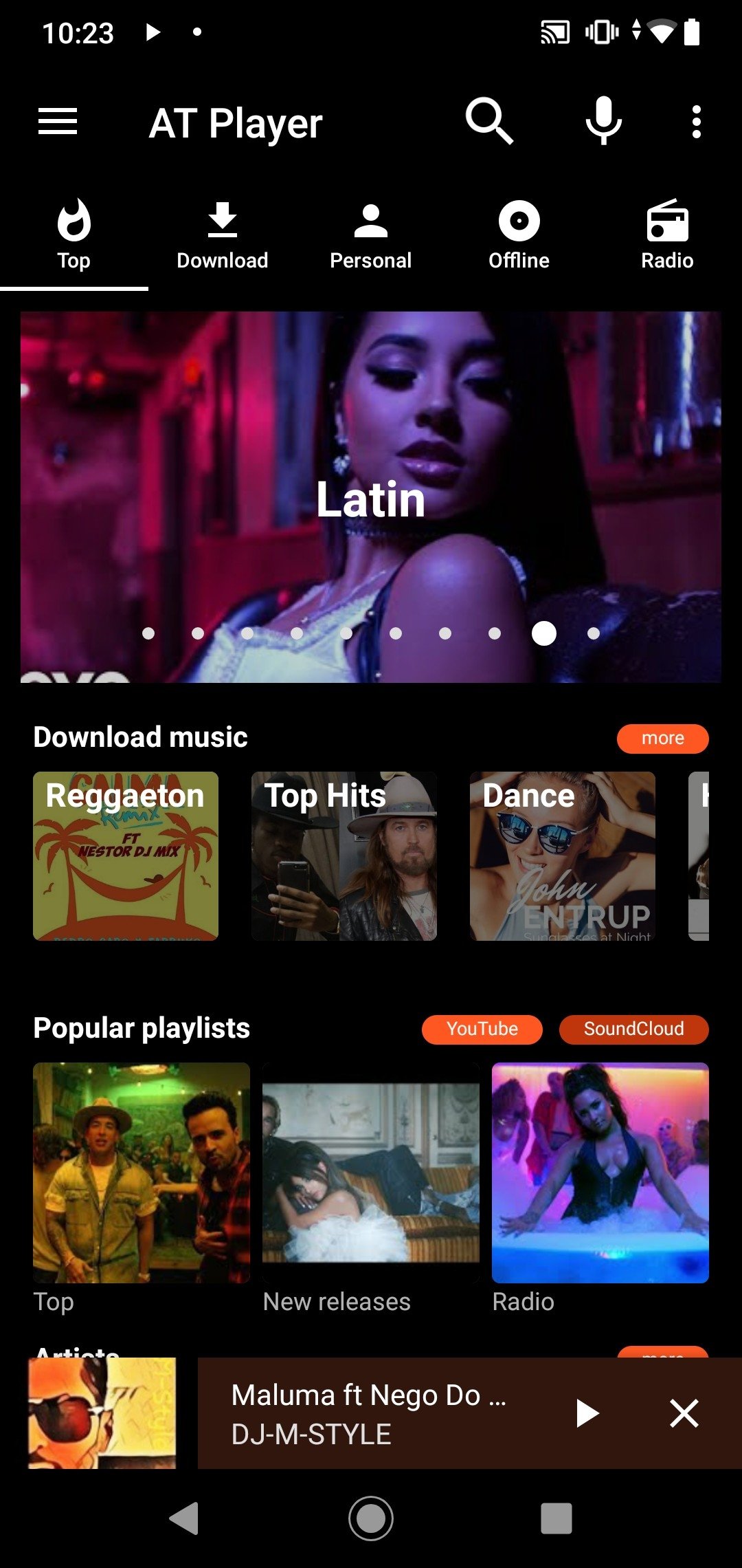 Free Music Player Android 