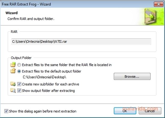 winrar extract frog download