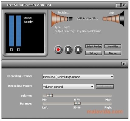 AD Sound Recorder 6.1 download the last version for windows