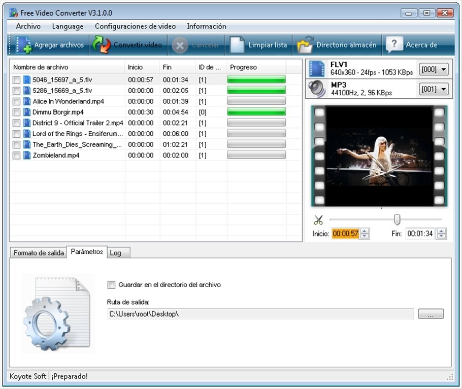 Free Video Converter 3.1.0.0 - Télécharger pour PC Gratuitement