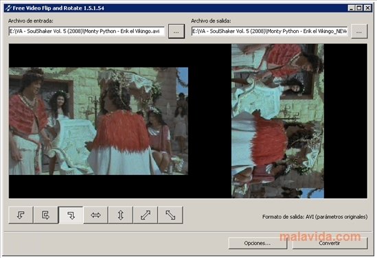 mplayer rotate video 90