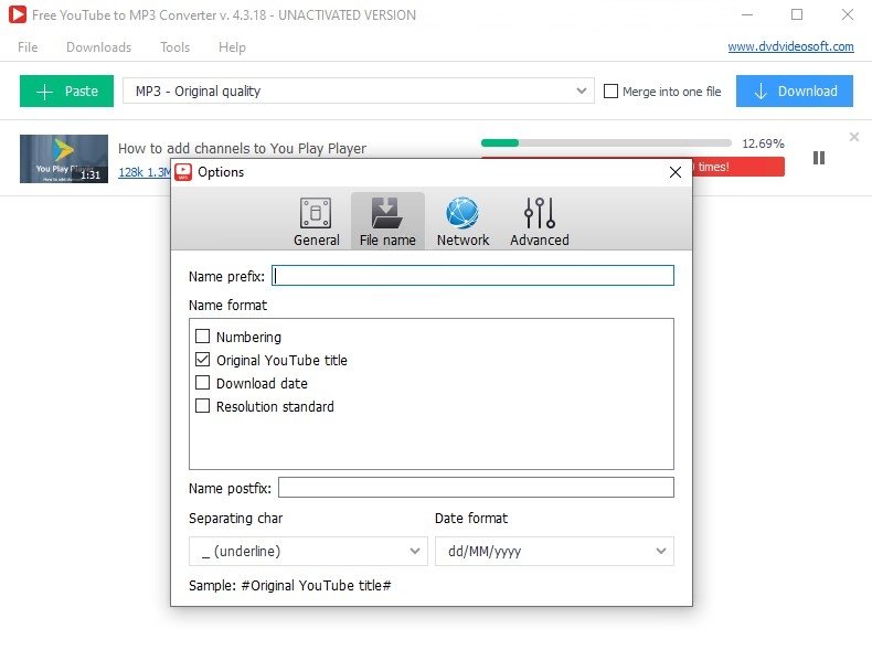 youtube to mp3 converter app free download