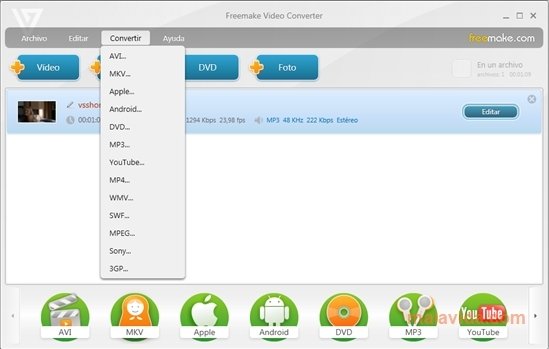 Freemake Video Converter 4.1.13.161 download the last version for windows