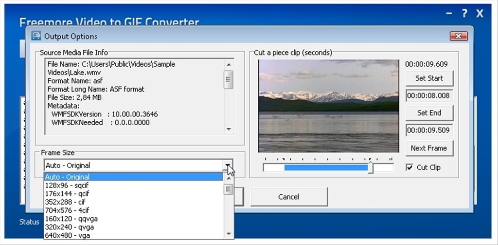 Freemore Video to GIF Converter 10.8 - Download for PC Free