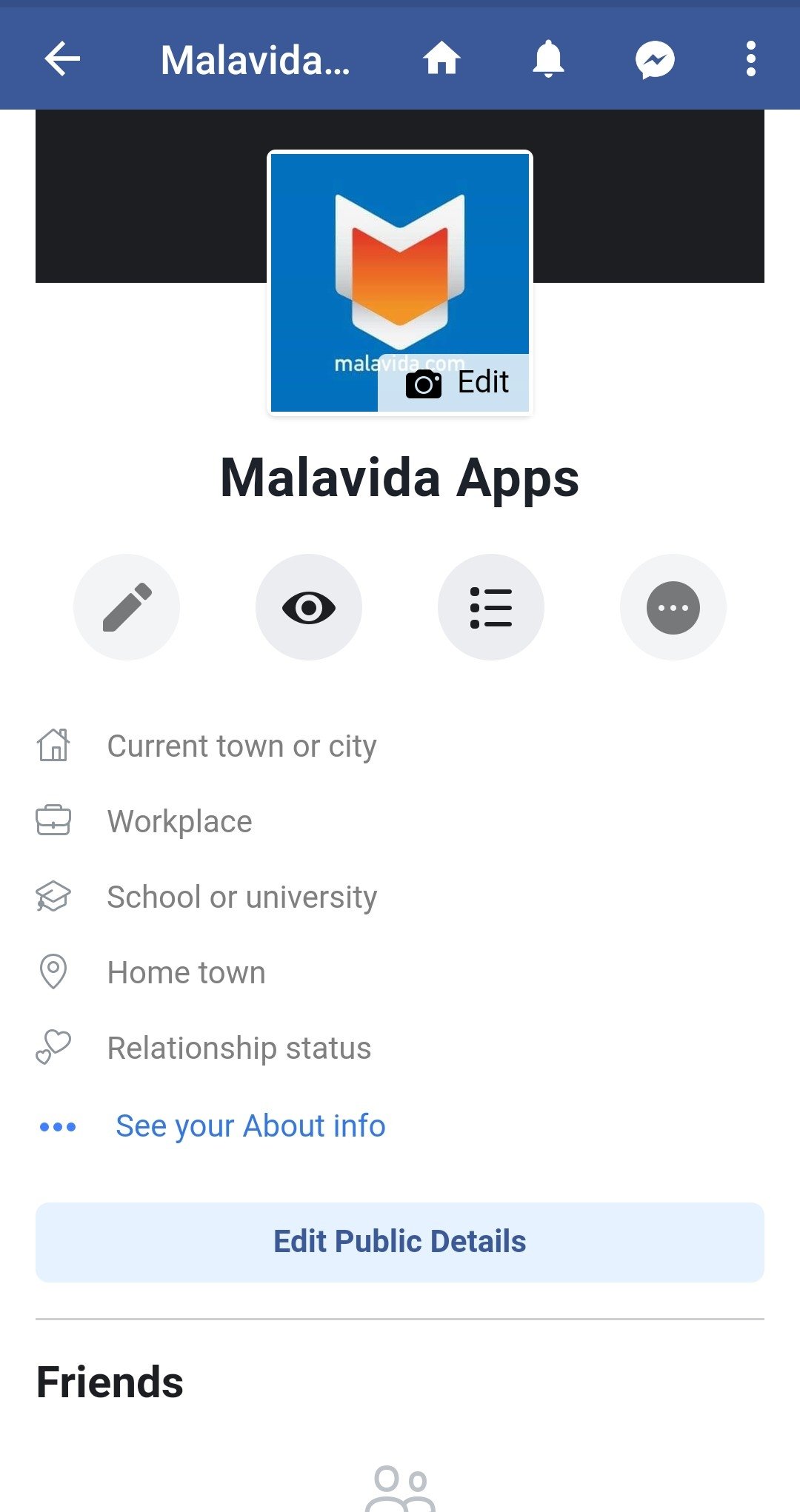friendly for facebook app for android