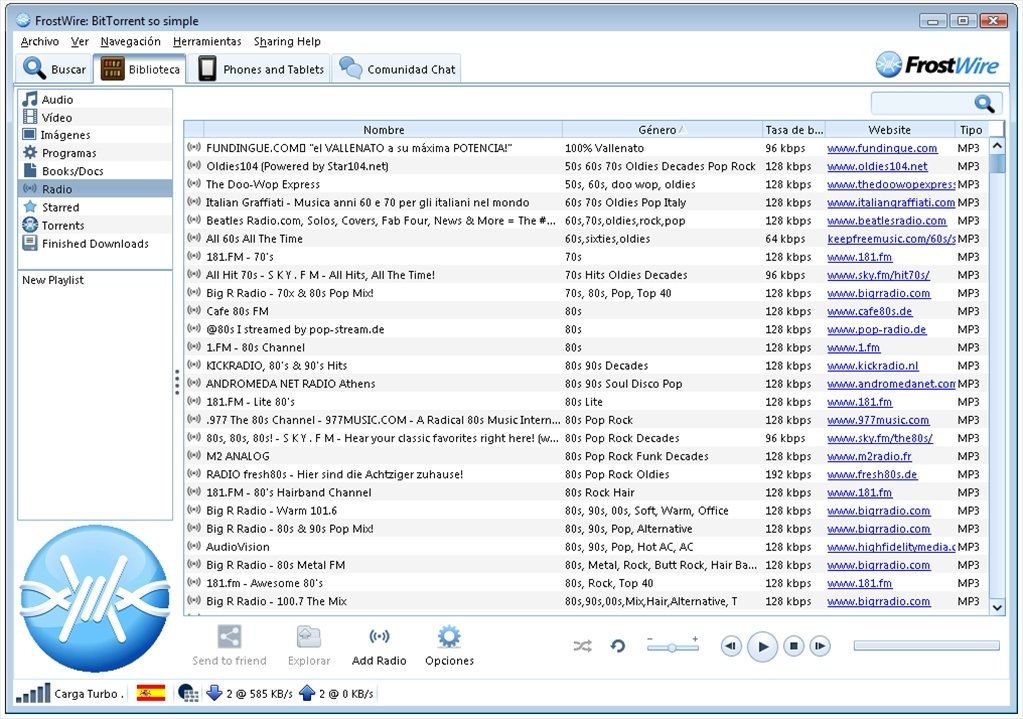 frostwire music download for pc