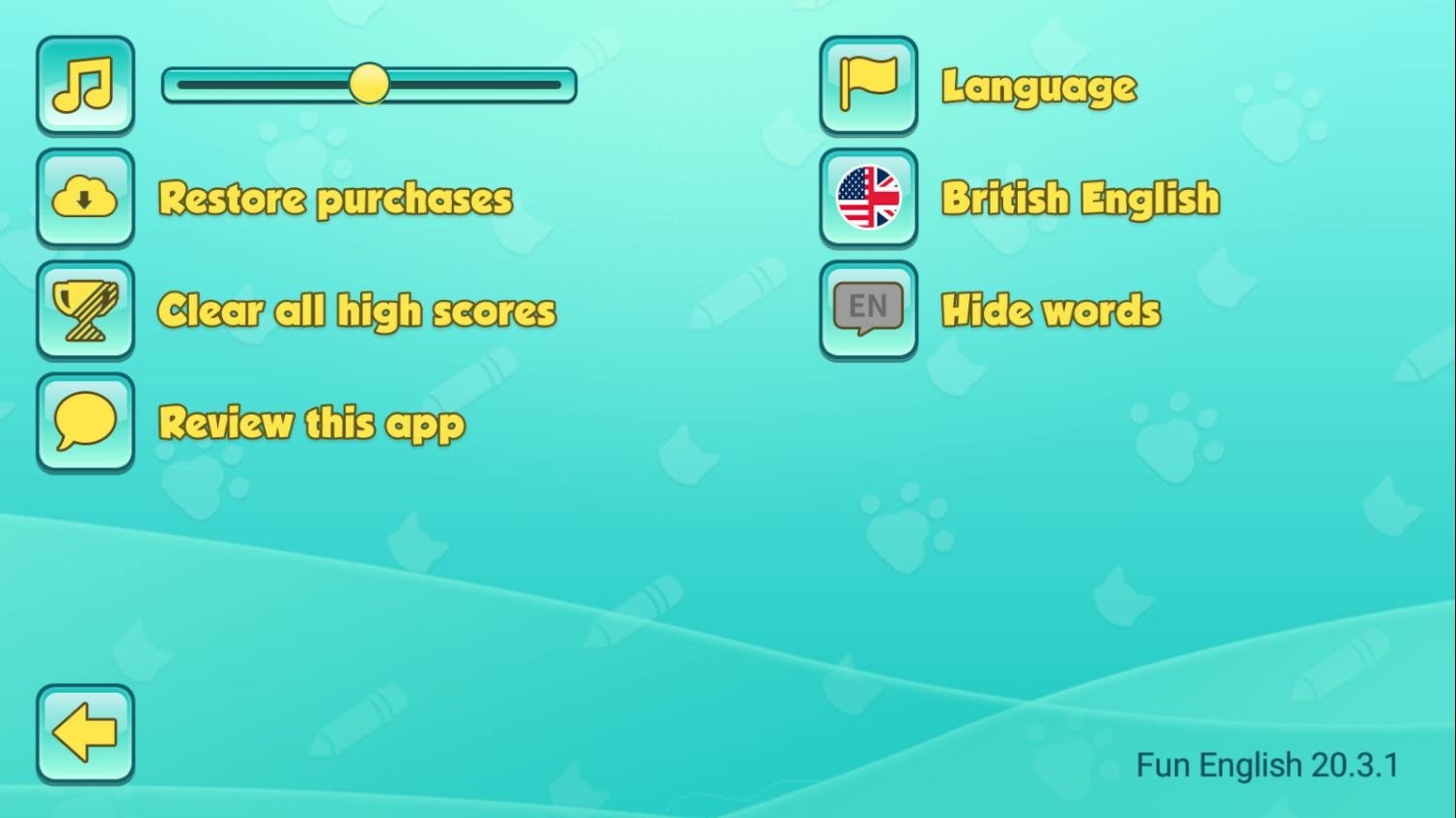 Download do APK de Jogo para aprender inglês para Android