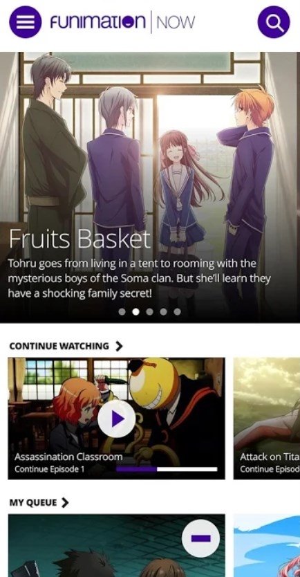 Funimation 3.7.1 - Descargar para Android APK Gratis