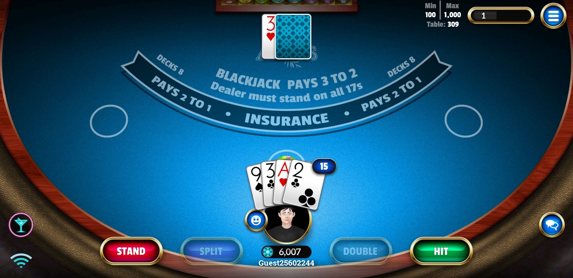 Blackjack 21 jogo de cartas – Apps no Google Play