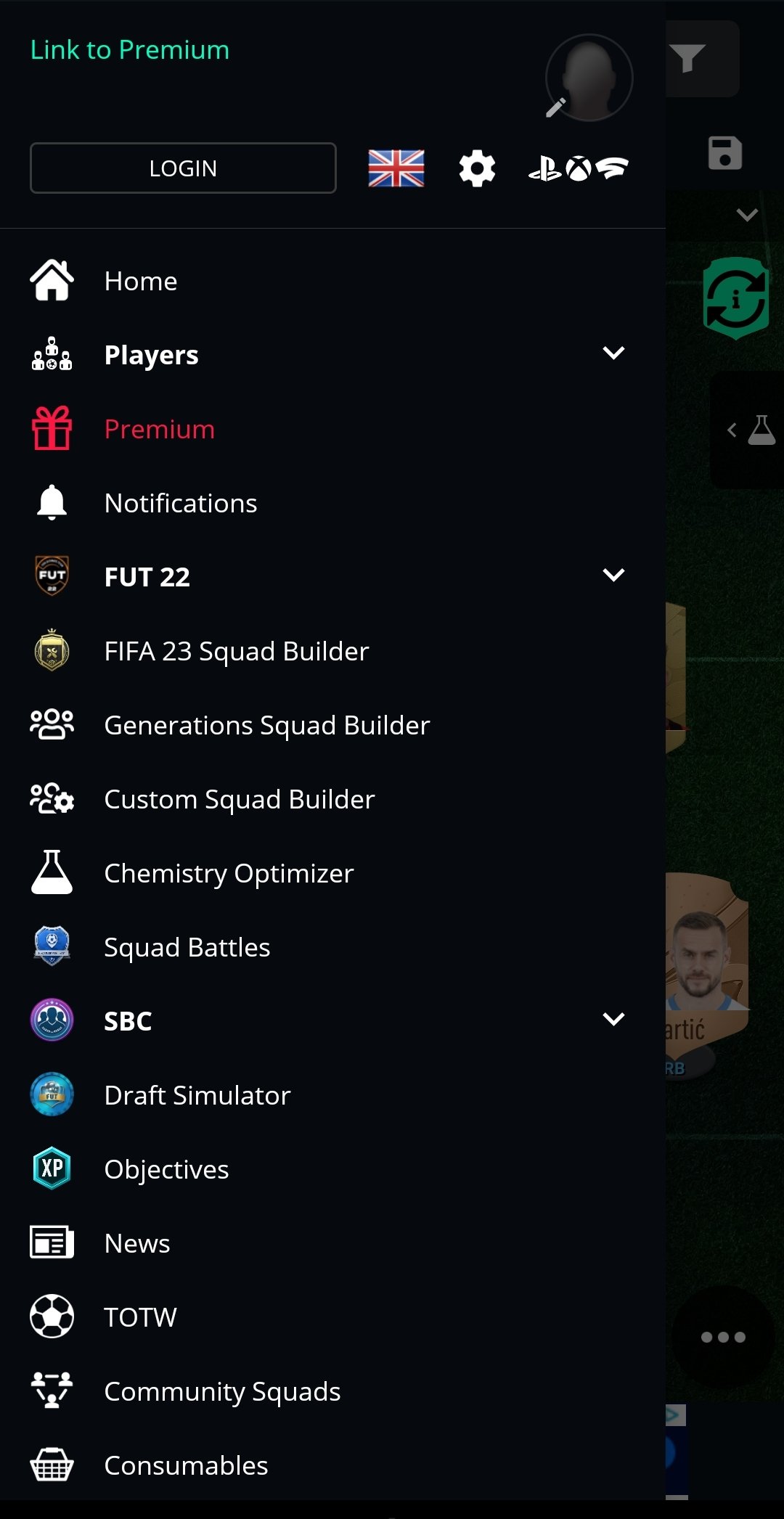 Futbin for Android - Download the APK from Uptodown