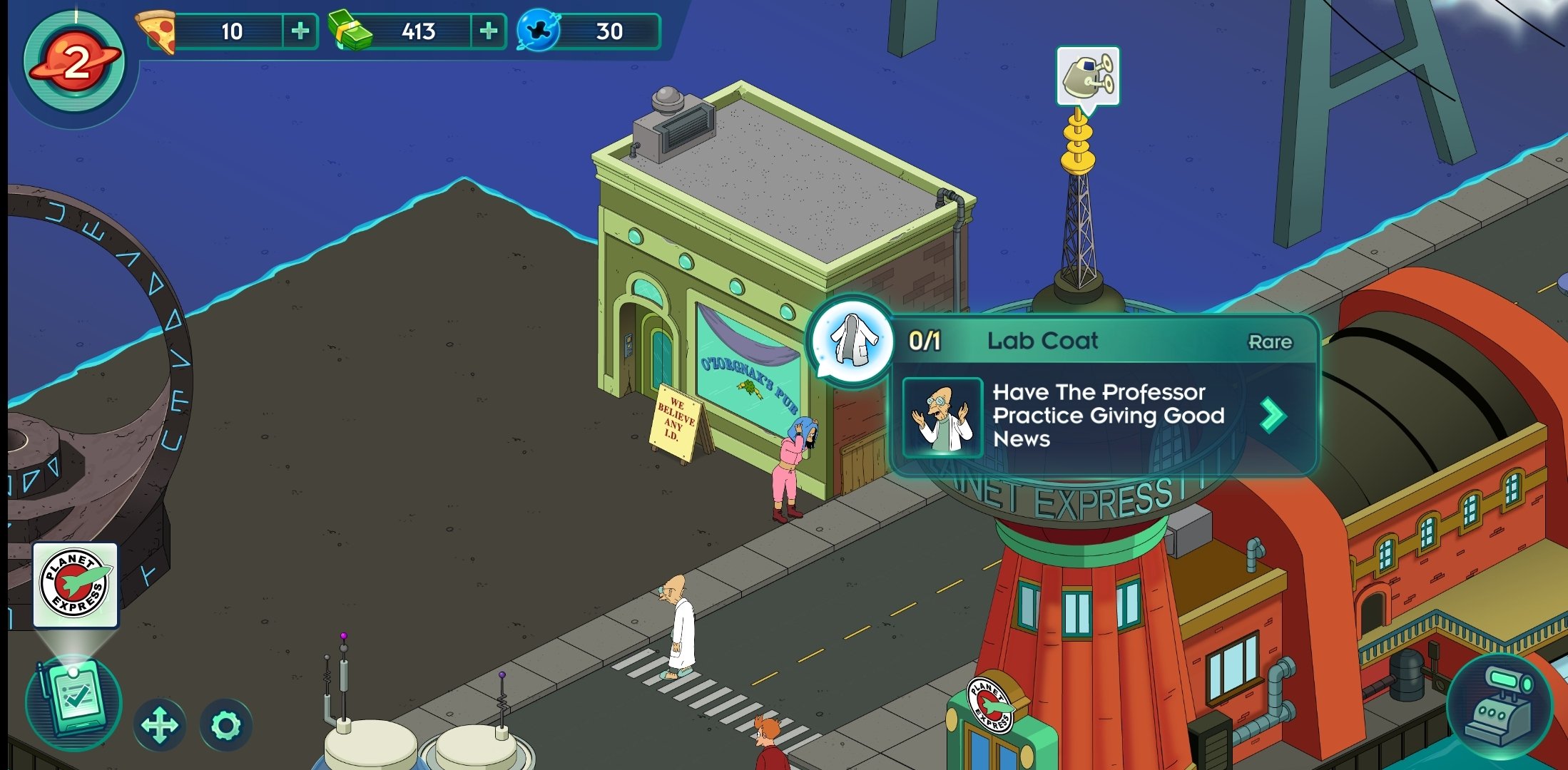 Futurama: Worlds of Tomorrow Android