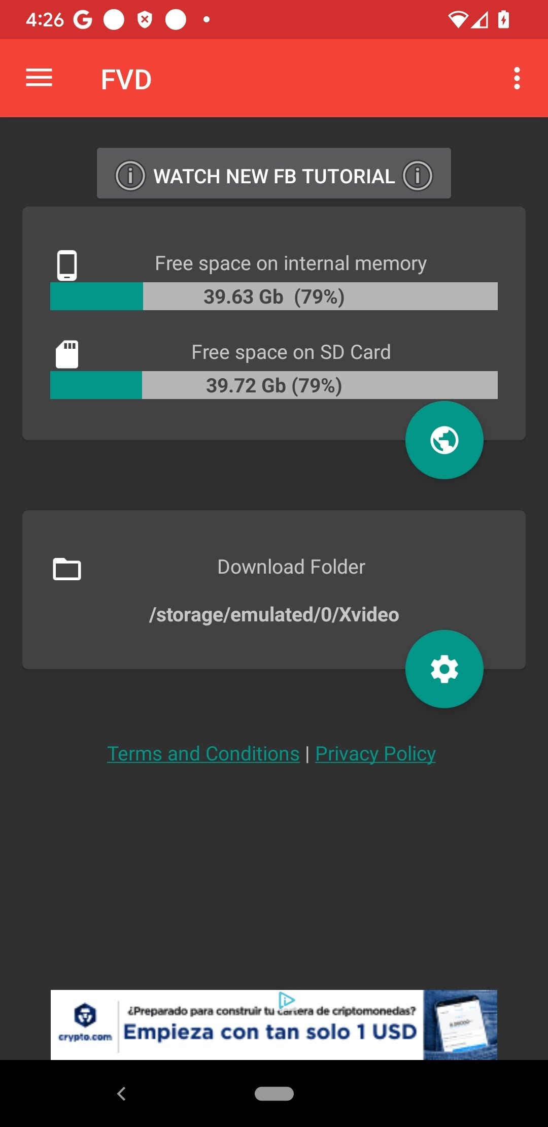 FVD - Free Video Downloader Android 