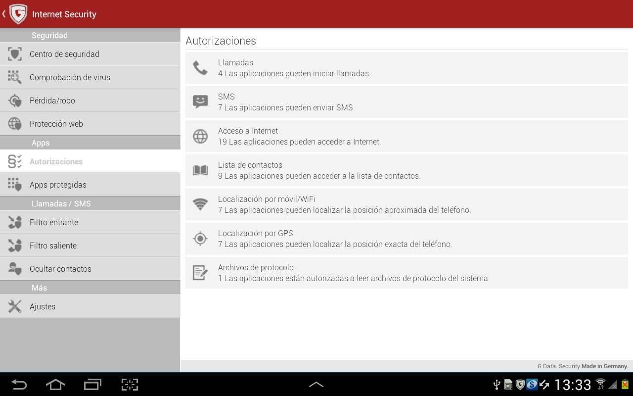 G Data Internet Security Android 