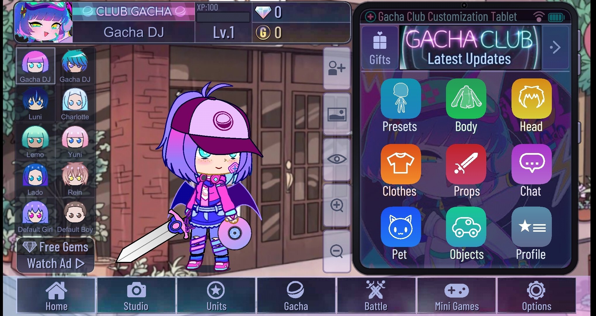 Gacha Cafe 1.1.0 - Скачать для Android APK бесплатно