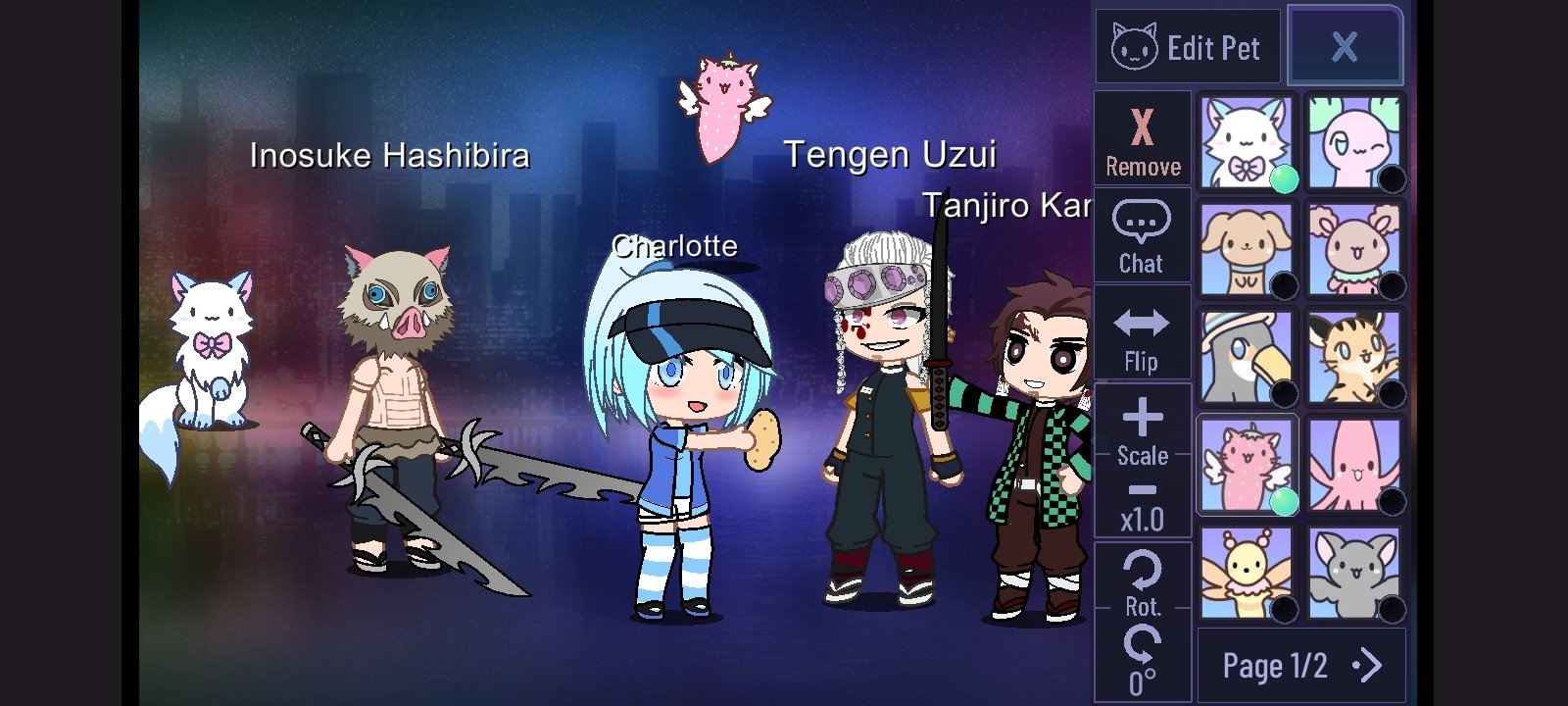 How to make Inosuke in Gacha Club - Gacha Outfits