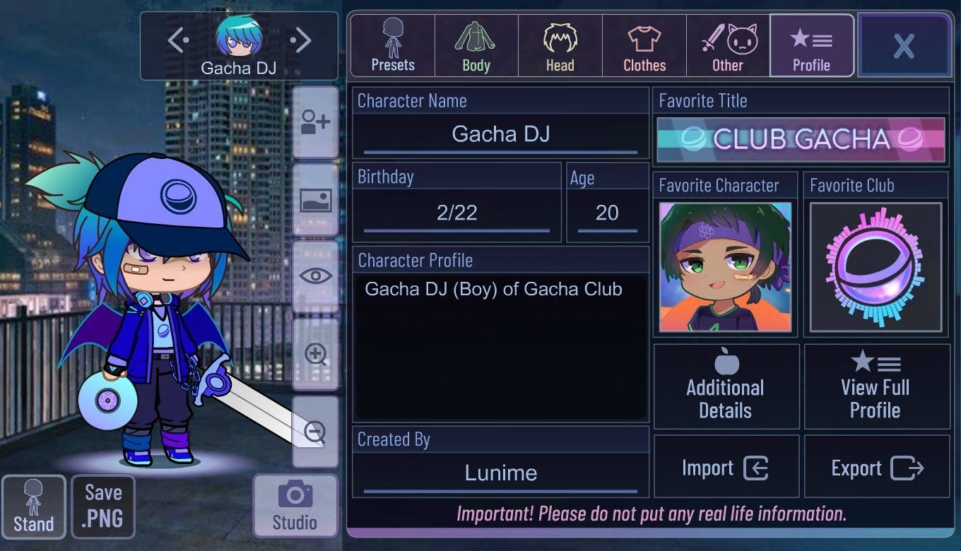 Download Gacha Club For PC! 