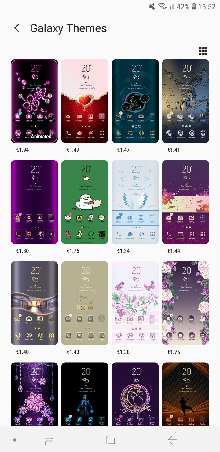 galaxy theme store