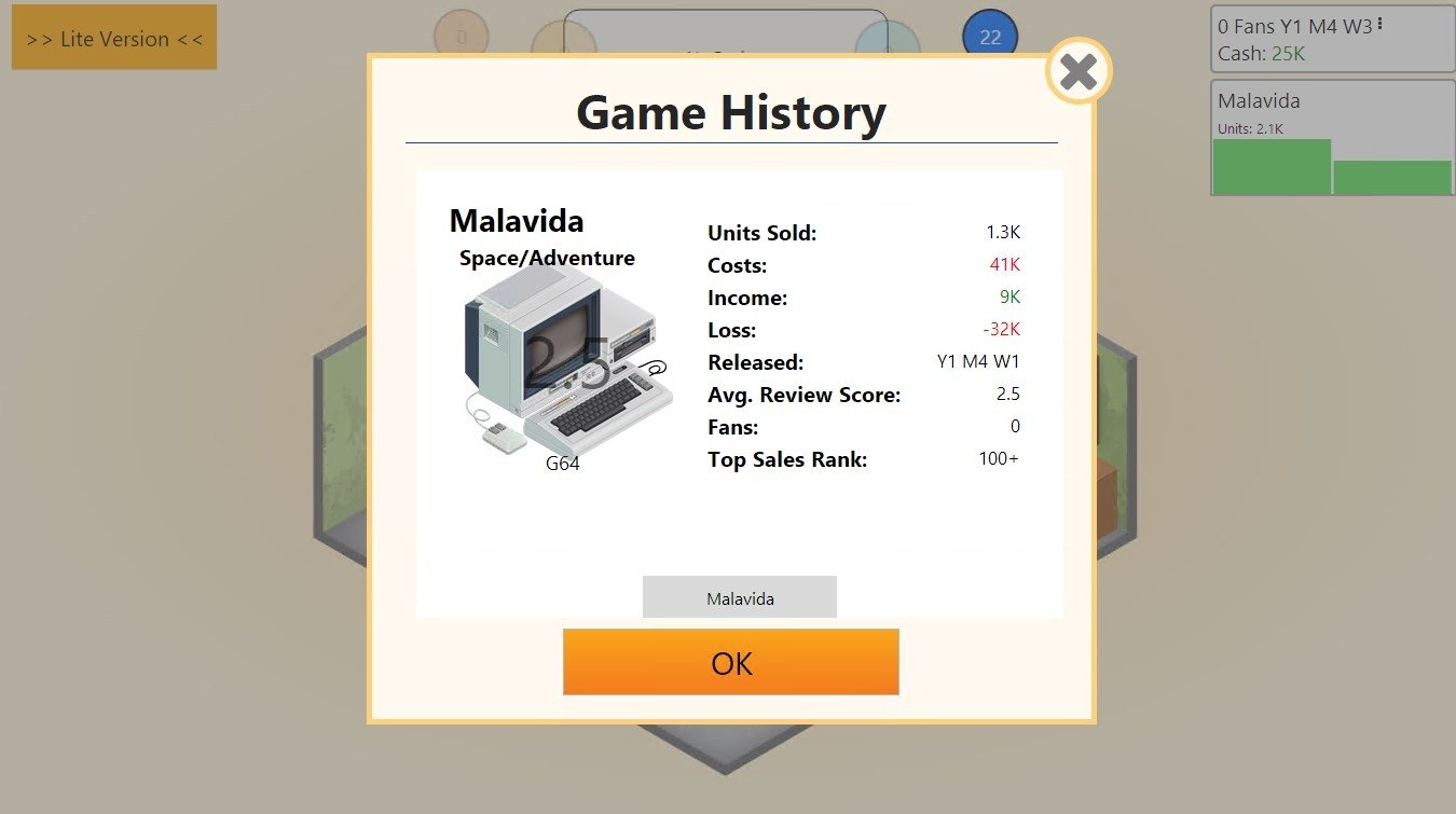 Game Dev Tycoon 1.3.9 - Скачать на ПК бесплатно