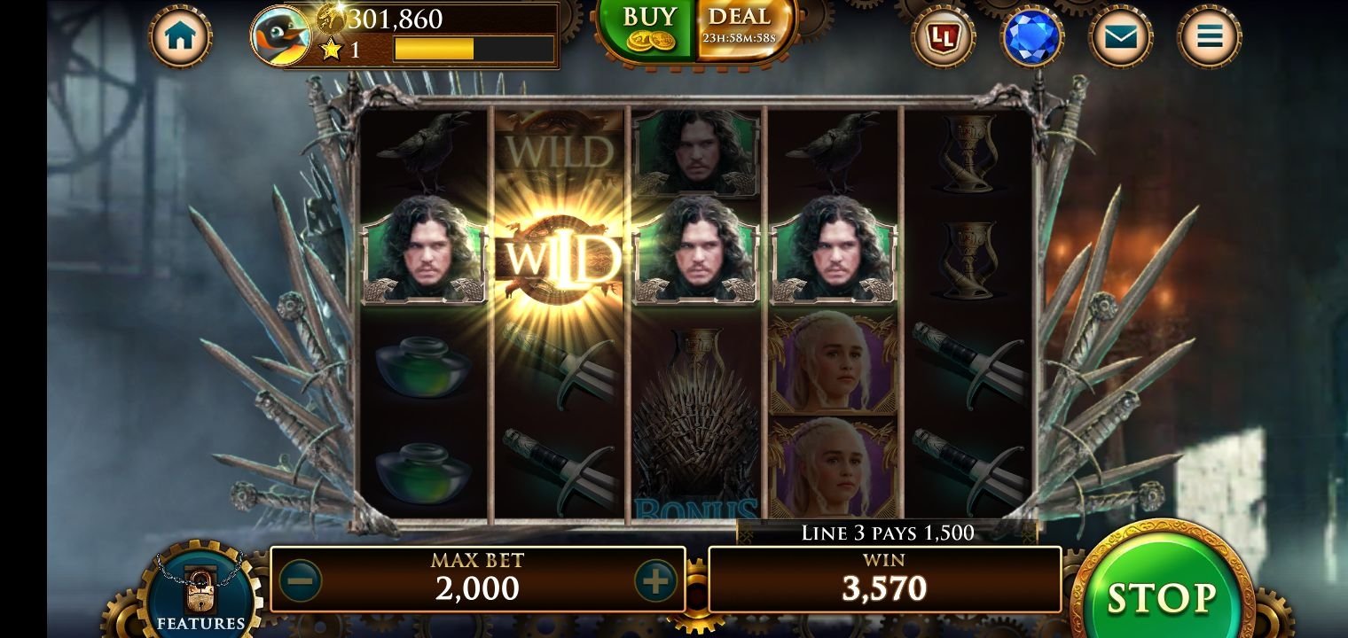 Free Download Game of Thrones Slots Casino 1.1.1419