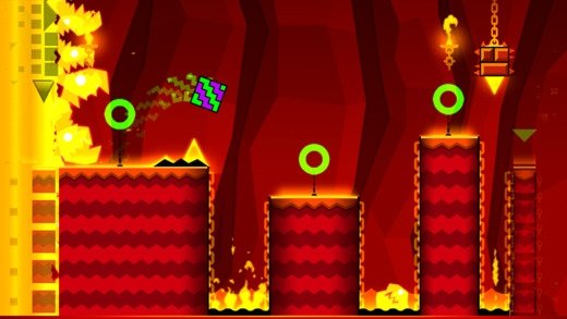 apple backgrounds geometry dash