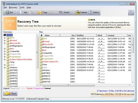 getdataback for fat and ntfs v3.3 serial key