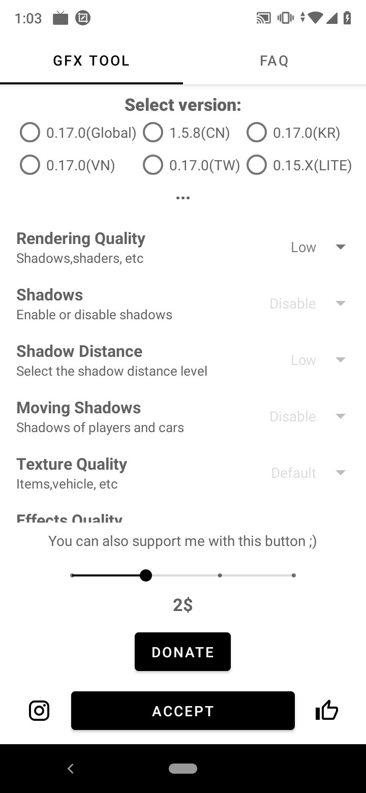 GFX Tool для PUBG 10.3.0 - Скачать для Android APK бесплатно